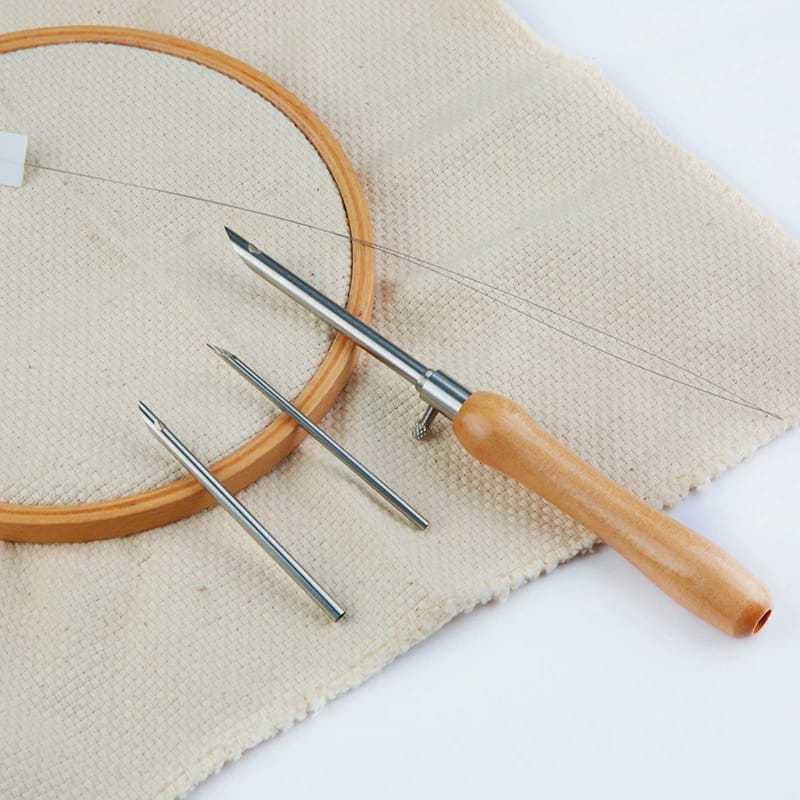 Is Sewing Textile Art - 간단한 자수 DIY 조절 가능한 펀치