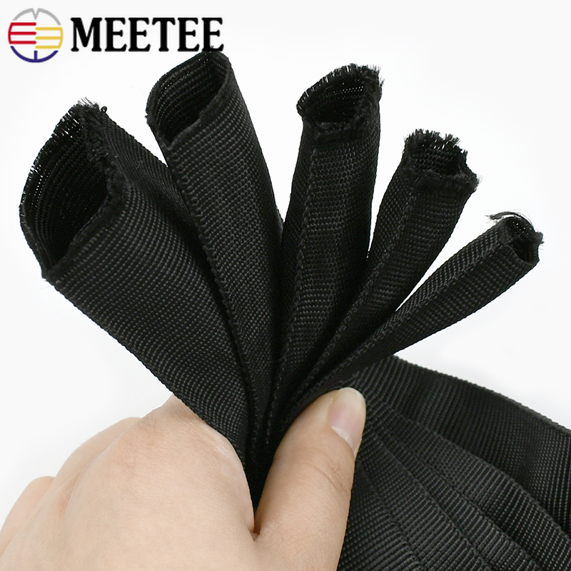Binding Tape Bias - 5/10M 20-50mm 중공 관형 웨빙 테이프