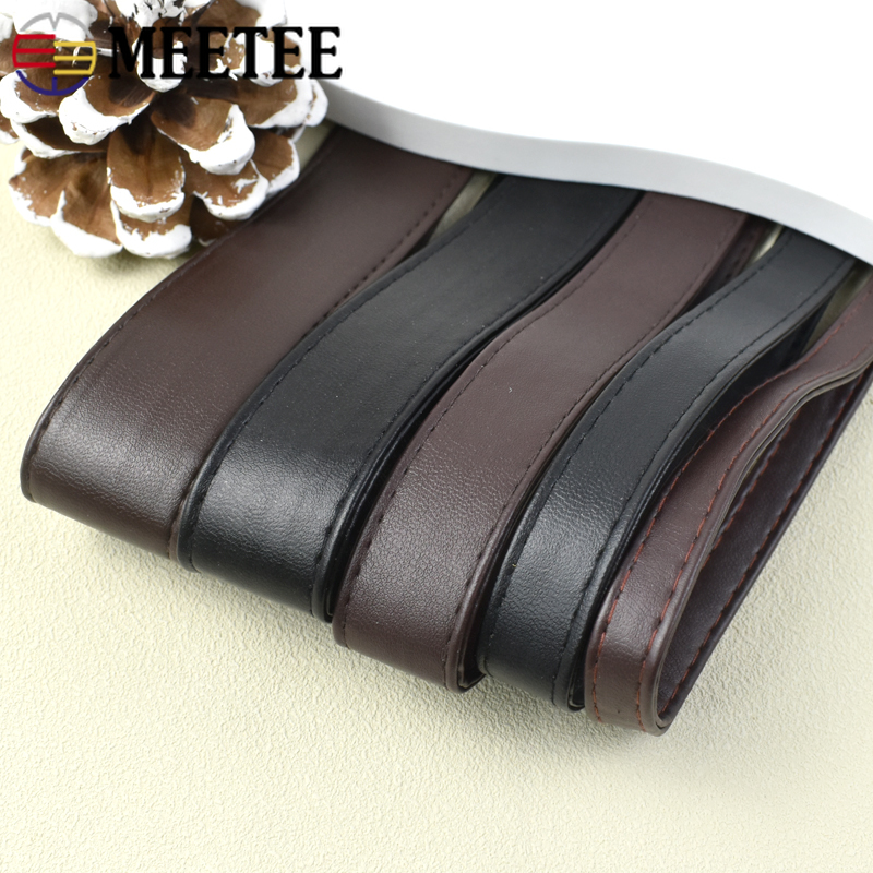 Binding Tape Bias - 5 미터 10-30mm PU 가죽 웨빙