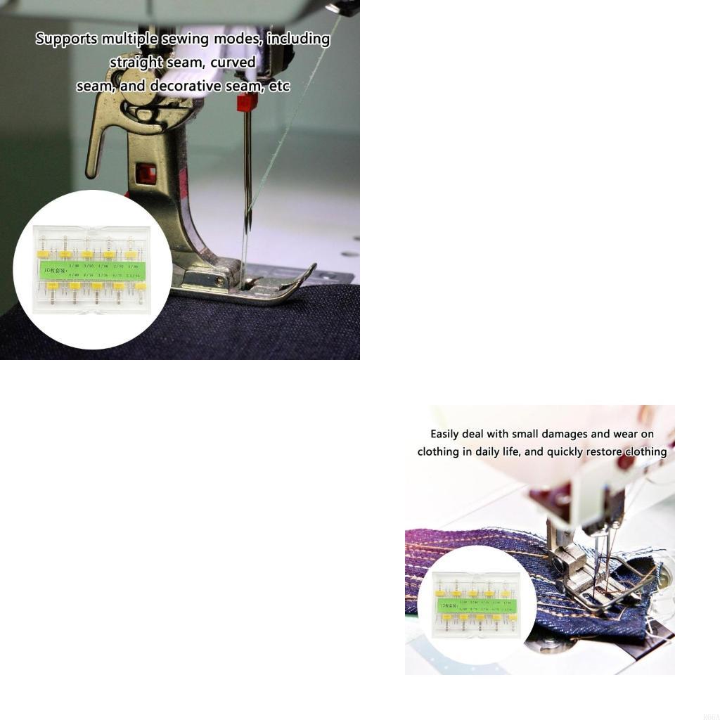 Twin Needle Stretch - R66A 10Pcs 재봉틀 바늘 스트레치 트윈
