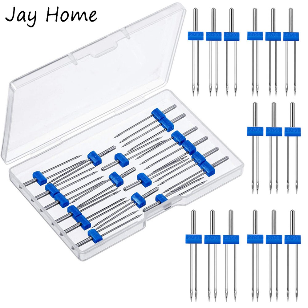 3-9Pcs 재봉틀 트윈 바늘 크기 2.0/90 3.0 - Twin Needle Stretch 리뷰 및 가격