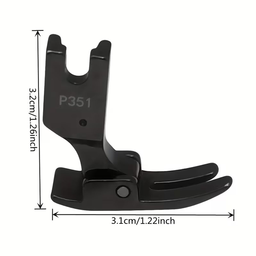 P351 올스틸 프레서풋 블랙 정전기 방지 전압 프레서 - Sewing Machine Fabric 리뷰 및 가격