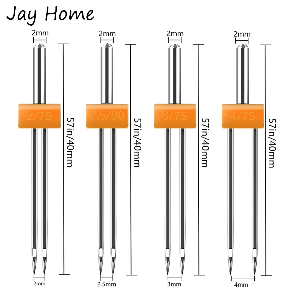 10PCS 재봉틀 트윈 바늘 더블 트윈 바늘 핀 가정용 - Twin Needle Stretch 리뷰 및 가격