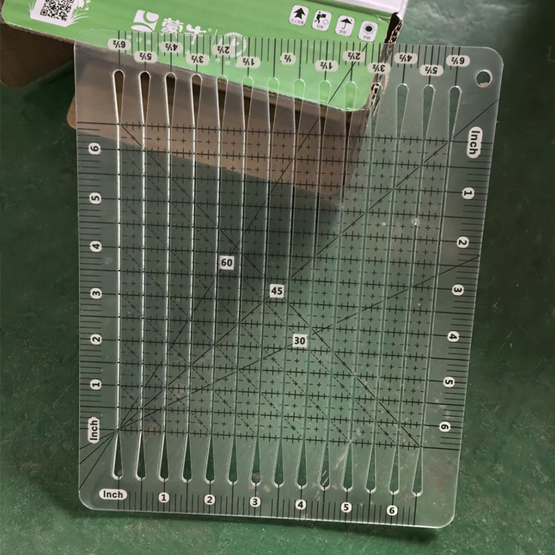 5가지 기능이 있는 퀼트 재단용 자, 투명한 아크릴 재 - Quilting Ruler Square 리뷰 및 가격