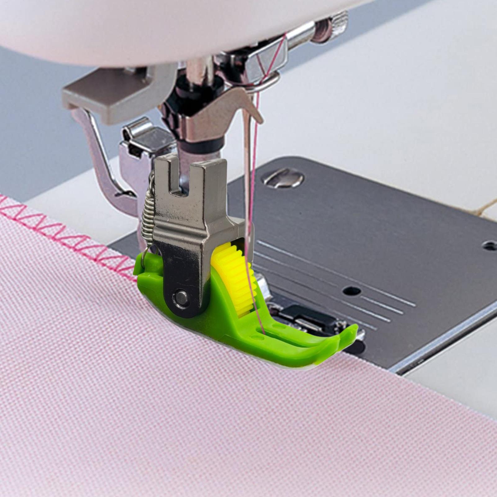 새로운 롤러 재봉 발판, 싱글 니들 워킹 풋 휠 프레서 - Sewing Machine Needle 리뷰 및 가격