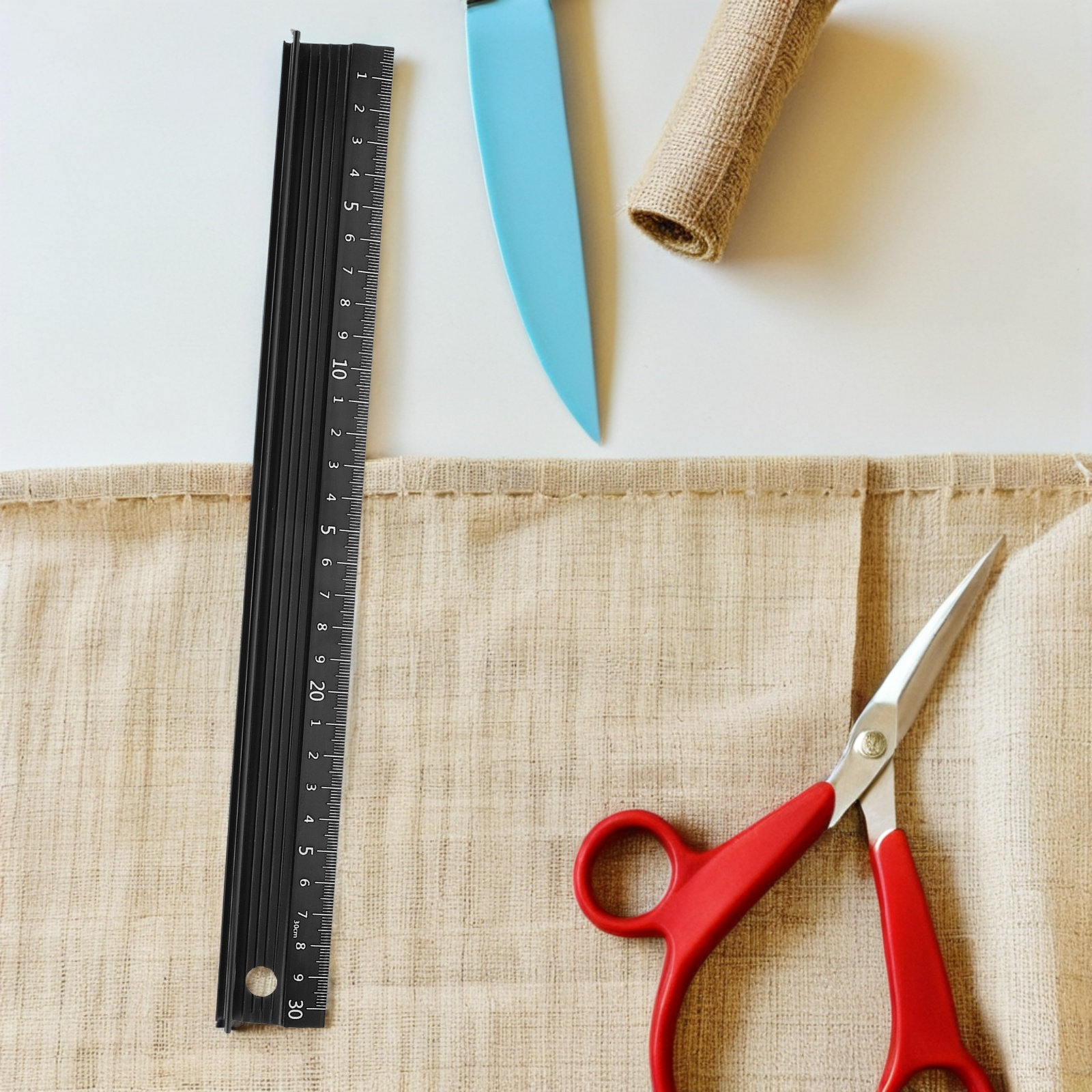 튼튼한 검은색 철제 L자형 자, 정밀한 눈금으로 원단  - Quilting Ruler Square 리뷰 및 가격